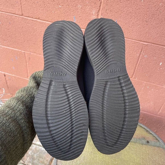 New Skechers Black Lace Up Sneakers Size 9 - Picture 8 of 10